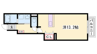 イマージュの物件間取画像